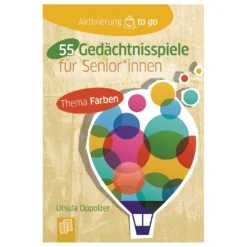 55 Gedächtnisspiele für Senior*innen - Thema Farbe