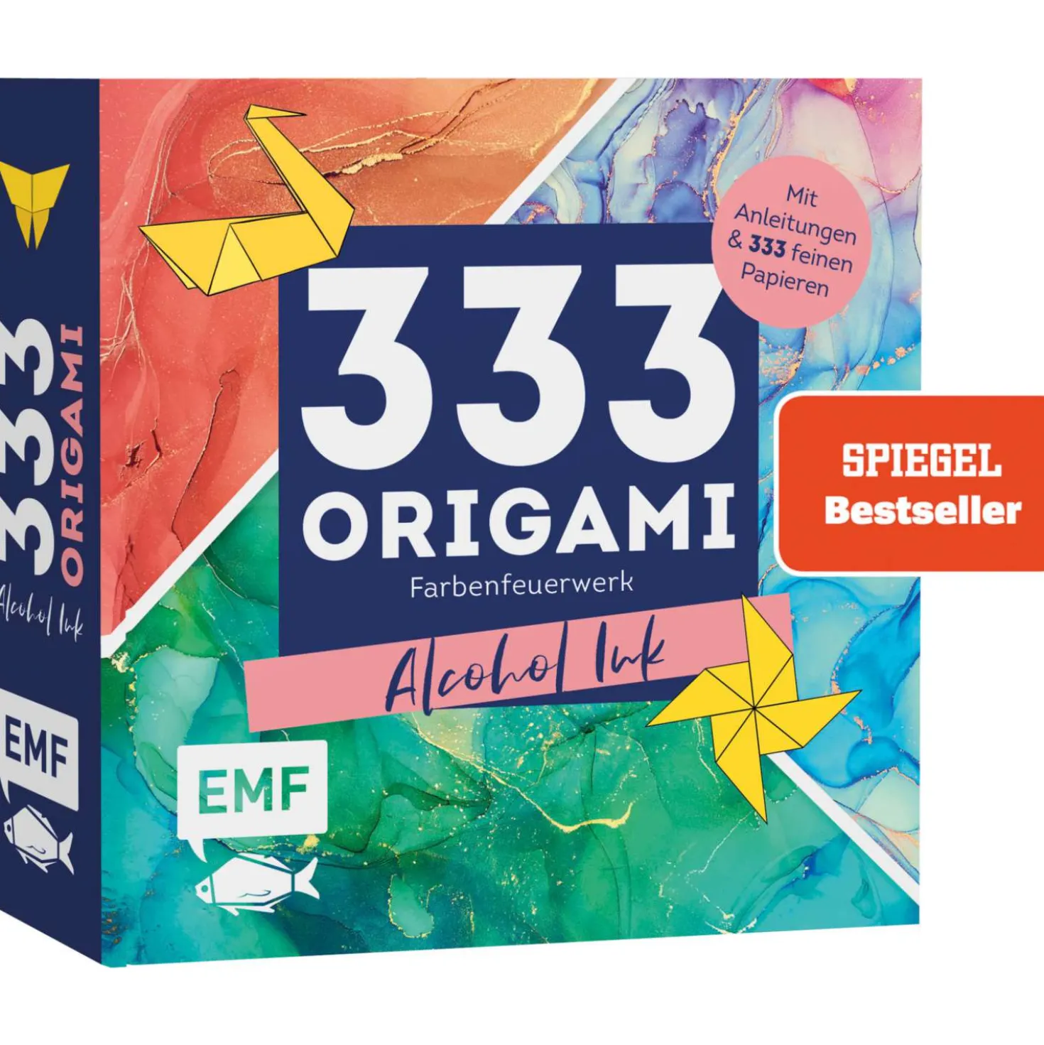 333 Origami – Farbenfeuerwerk: Alcohol Ink