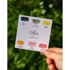 ALMATER Aquarellset mit 6 handgemachte Aquarellfarben