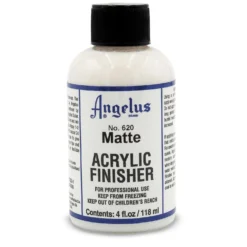 Angelus® ACRYLIC FINISHER N° 620 – Transparenter, Matt Topcoat für Acryl-Lederfarbe