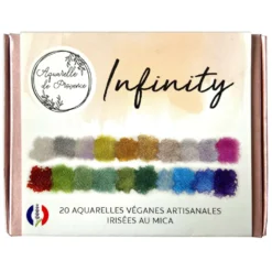 Aquarelle de Provence® extrafeine Aquarellfarben 20er-Set, " Infinity"