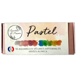 Aquarelle de Provence® extrafeine Aquarellfarben 10er-Set, "Pastel"
