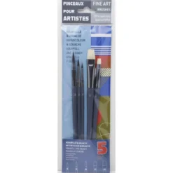 Aquarell- und Gouachepinsel-Set