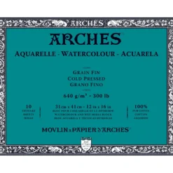 ARCHES® Aquarell-Büttenblock