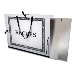 ARCHES® Portfolio Mappe mit 10 Blatt Aquarellkarton 50 x 76 cm 300 g/qm Feinkorn