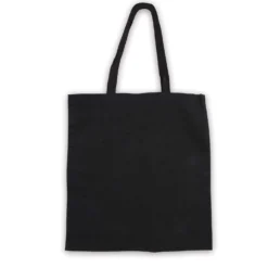 Baumwolltasche, schwarz