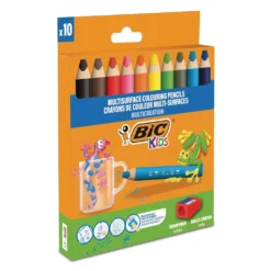 BIC® Kids MULTISURFACE Buntstifte, Sets