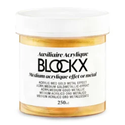 BLOCKX Acrylmedium Goldmetall-Effekt