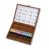 BLOCKX Mahagoni-Aquarellkasten, 13 x 15-ml-Tuben