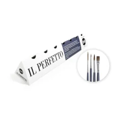 Borciani e Bonazzi IL PERFETTO Aquarellpinsel, 4er-Set