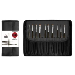 Borciani e Bonazzi UNICO Synthetik-Pinselset, 10er Set