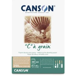 CANSON® „C“ à grain Zeichenpapier, Grau-meliert