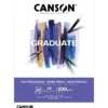 CANSON® Graduate Mixed Media-Blöcke, weiß