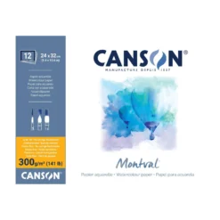 CANSON® Montval® Aquarellkarton, 300 g/qm Feinkorn