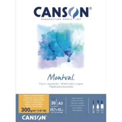 CANSON® Montval® Aquarellkarton, 300 g/qm Feinkorn