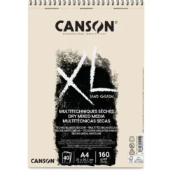 CANSON® XL® Dry Mixed Media Sand Grain Spiralblock