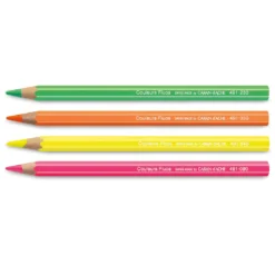 CARAN d’ACHE® MAXI FLUO fluoreszierenden Farbstifte
