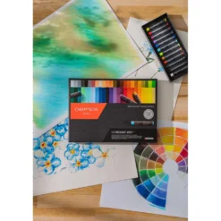 CARAN d'ACHE® NEOART™ 6901 wasserfeste Wachs- und Ölpastellkreiden-Sets