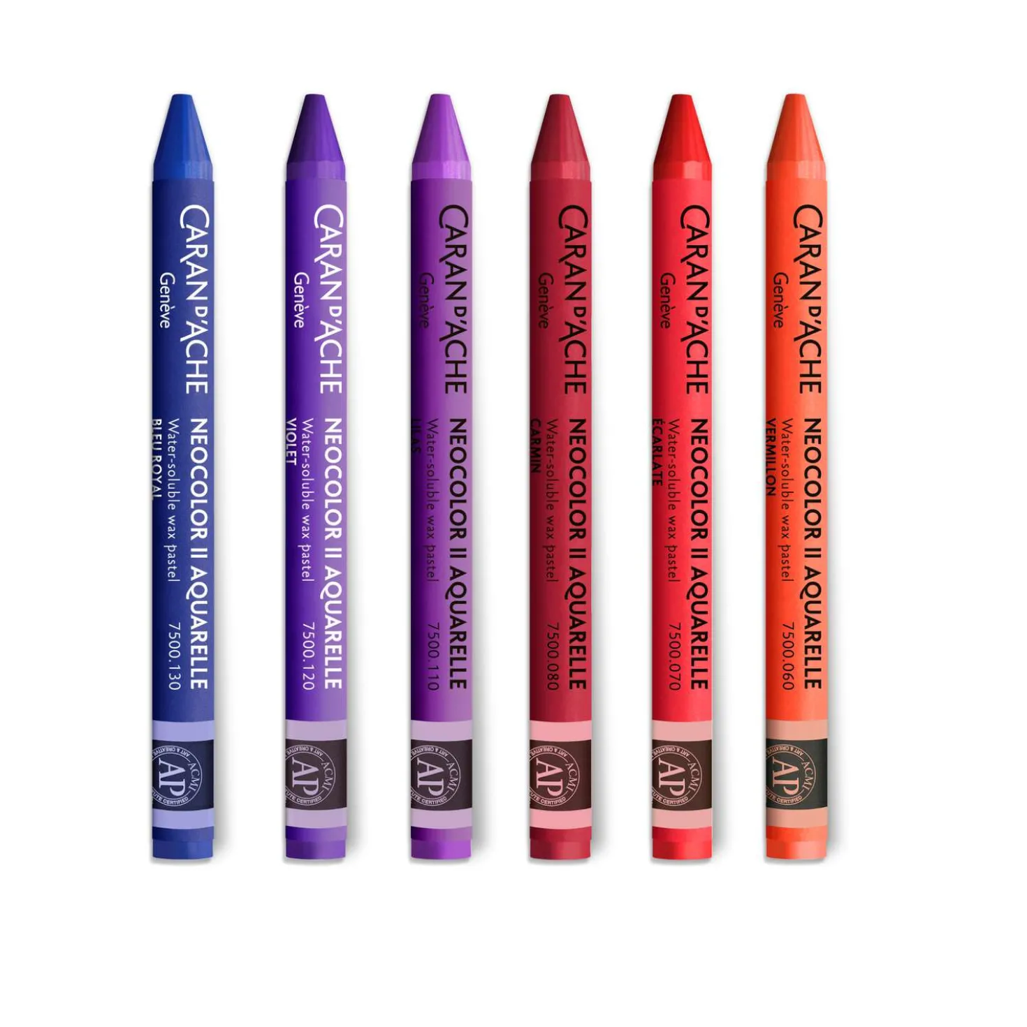 CARAN D'ACHE® NEOCOLOR® II wasservermalbare Wachspastelle, einzeln