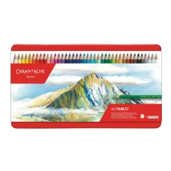 CARAN d'ACHE® PABLO Künstlerfarbstifte in Metalletui