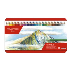 CARAN d'ACHE® PABLO Künstlerfarbstifte in Metalletui