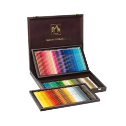 CARAN d'ACHE® SUPRACOLOR SOFT 120 Aquarellstifte im Holzkoffer