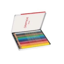 CARAN D'ACHE® Swisscolor wasserfeste Farbstifte, Metall-Etuis