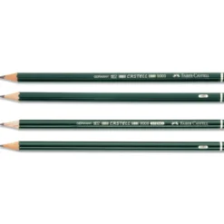 CASTELL 9000 Bleistifte - 12er Etuis