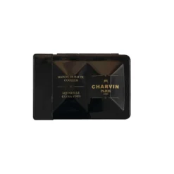 CHARVIN extrafeine Aquarellfarbe, 12 x 1/2 Näpf., Metallkasten mit Wassertank