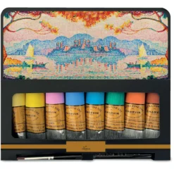 CHARVIN Extrafeine Ölfarbe Künstler-Sets, 9 x 20 ml