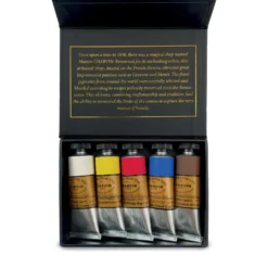 CHARVIN Extrafeine Ölfarben Sets in Taschenboxen, 5 × 20 ml