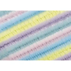 Chenilledraht "Pastell", 10 Stück