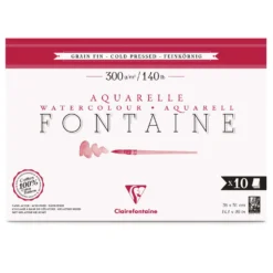 Clairefontaine Aquarellpapier FONTAINE Feinkorn