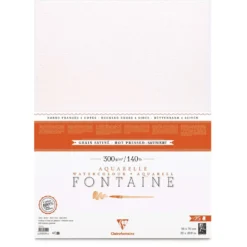 Clairefontaine Bütten-Aquarellpapier FONTAINE, Bogenware