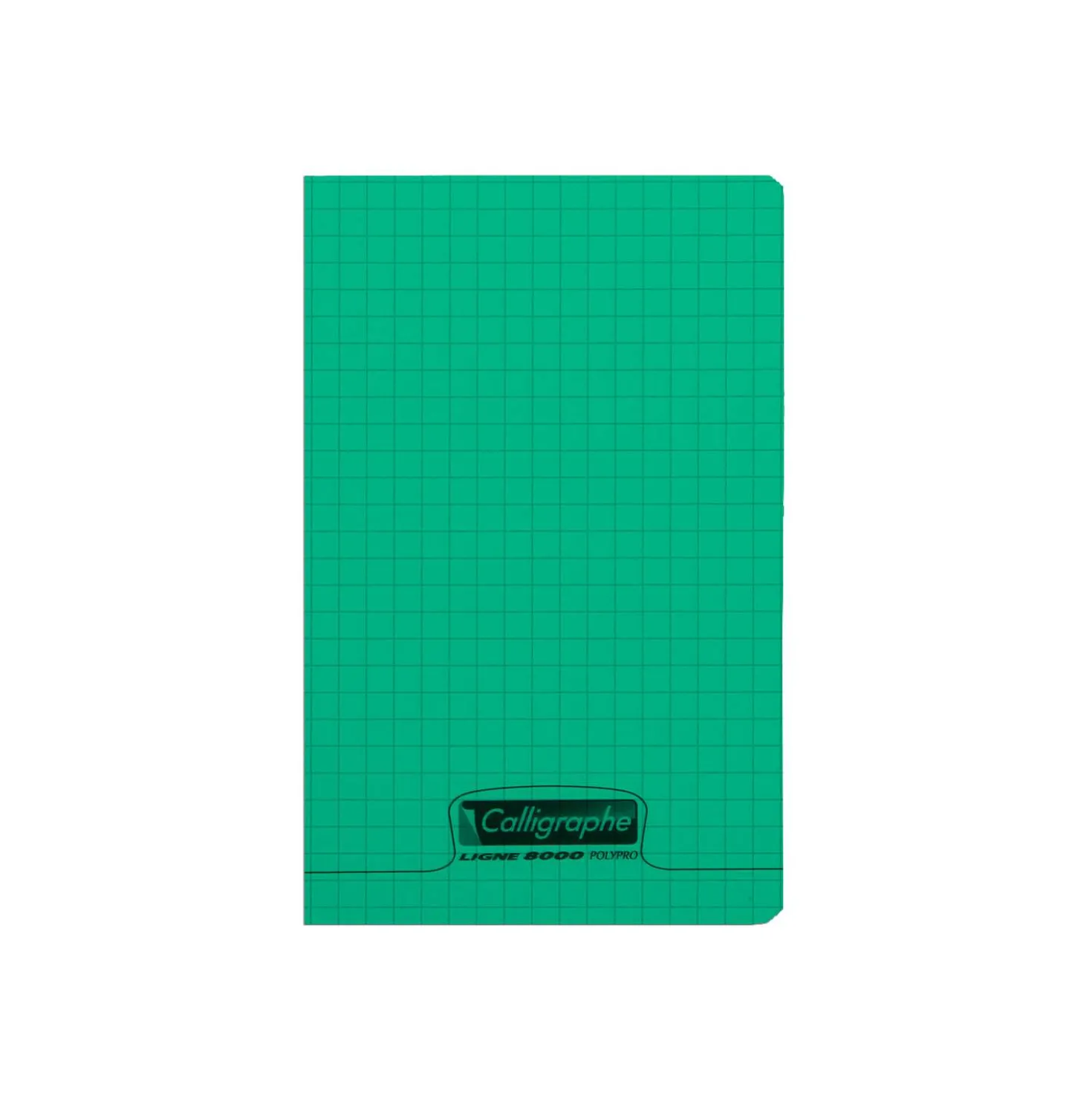 Clairefontaine Calligraphe LINGE 8000 POLYPRO Skizzenheft kariert, 11 × 17 cm, 96 Seiten