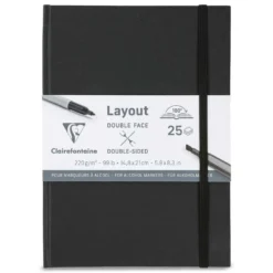 Clairefontaine Doppelseitiges Layout-Skizzenbuch