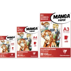 Clairefontaine Layoutblock für Manga und Comics