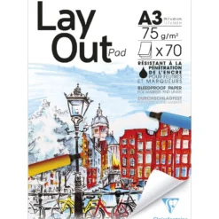Clairefontaine Layout Block 75 g /qm