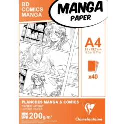 Clairefontaine Manga-Papier