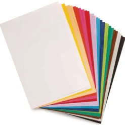 Clairefontaine MAYA farbiges Bastelpapier, 28er-Sortiment lebhafte Farbtöne