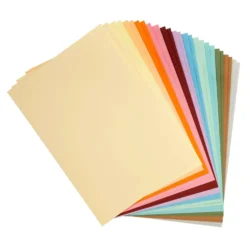 Clairefontaine MAYA farbiges Bastelpapier, 28er-Sortiment Pastell-Farbtöne