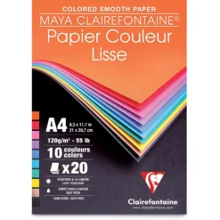 Clairefontaine MAYA Tonzeichenblock, farbig