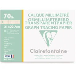 Clairefontaine Millimeterpapier, transparent