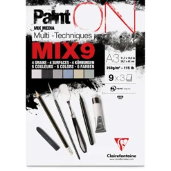 Clairefontaine Paint ON Mix Media MIX9-Block