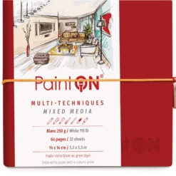 Clairefontaine Paint ON, Skizzenheft mit Fadenbindung