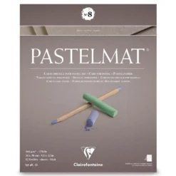Clairefontaine PASTELMAT® Pastellblock N°8, braun