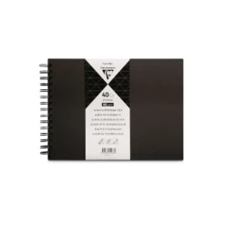 Clairefontaine schwarzes Spiralalbum zum Individualisieren