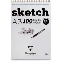 Clairefontaine Skizzenblock "Sketch"