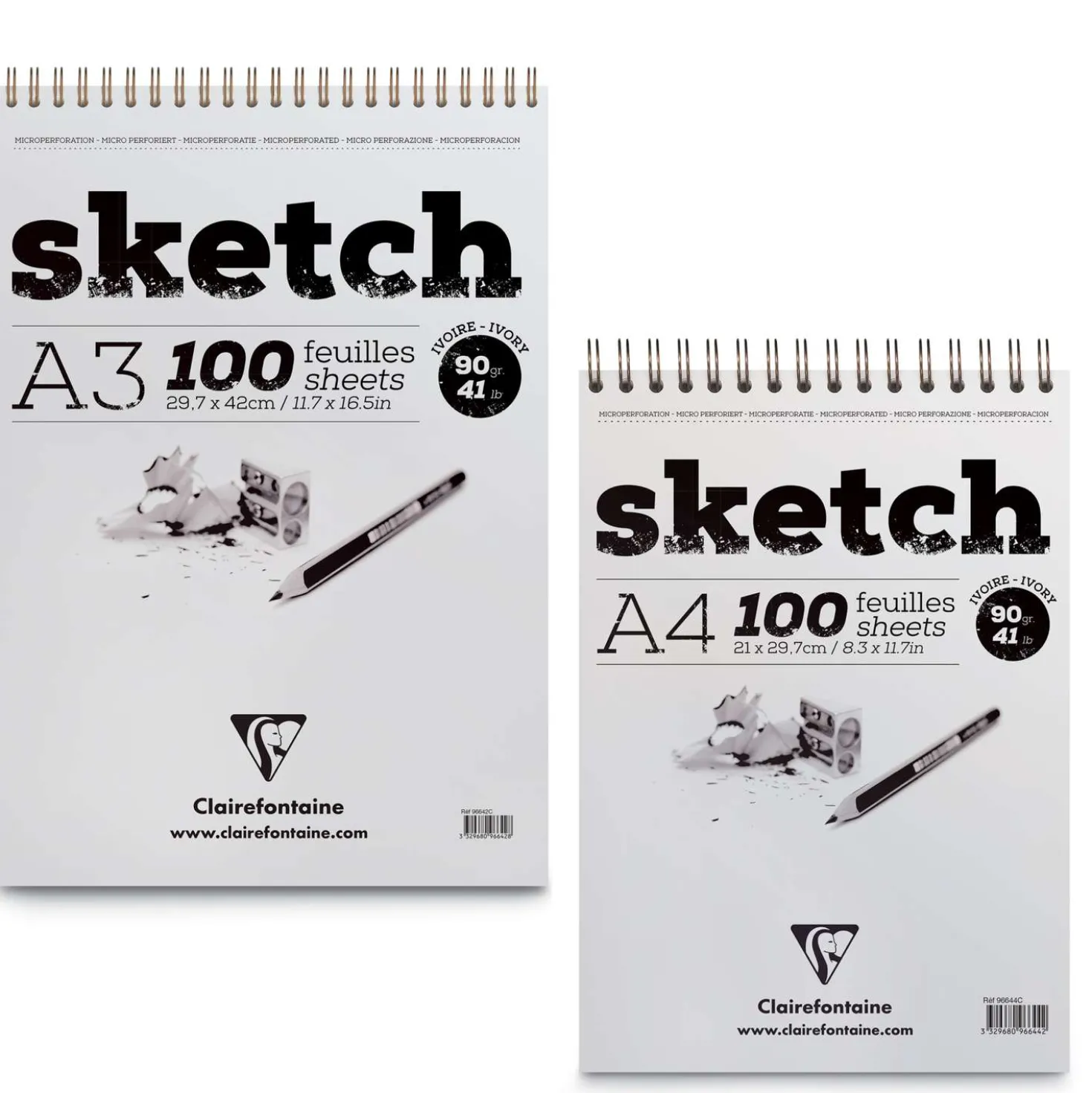 Clairefontaine Skizzenblock "Sketch"