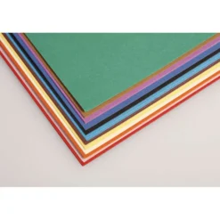 Clairefontaine TULIPE Bastelpapier, 24er-Sortiment leuchtende Farbtöne
